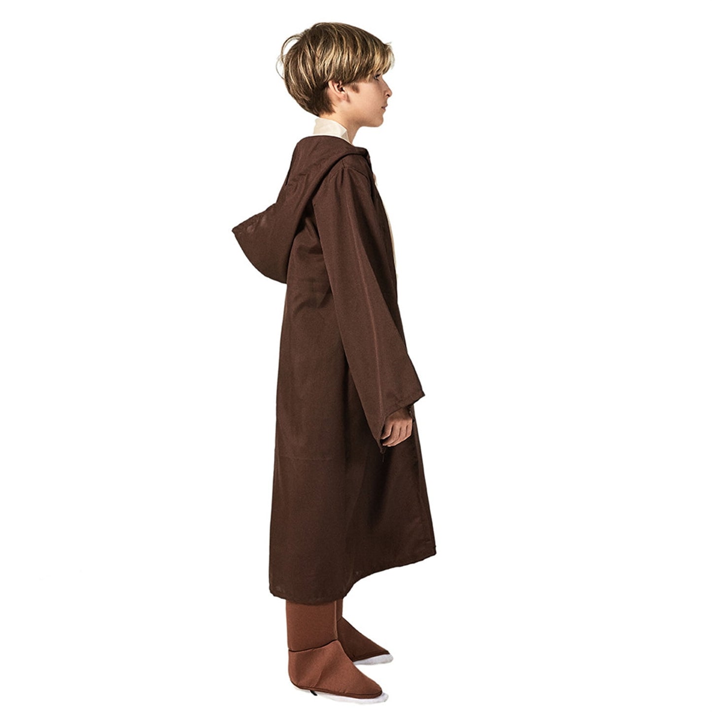 Phenas Knight Costume for Kids Halloween Cosplay Tunic Hooded Cape Sci-fi Film Classic Robe Outfit 3-14 Years