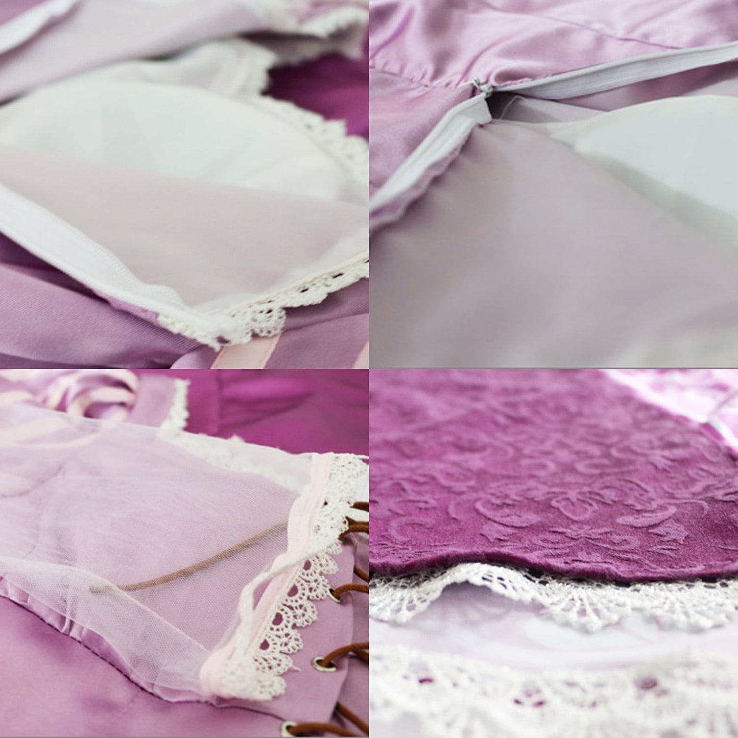 Phenas Purple Dress Purple Cosplay Costume Halloween Princess Lepe Dress Purple Magic Dress
