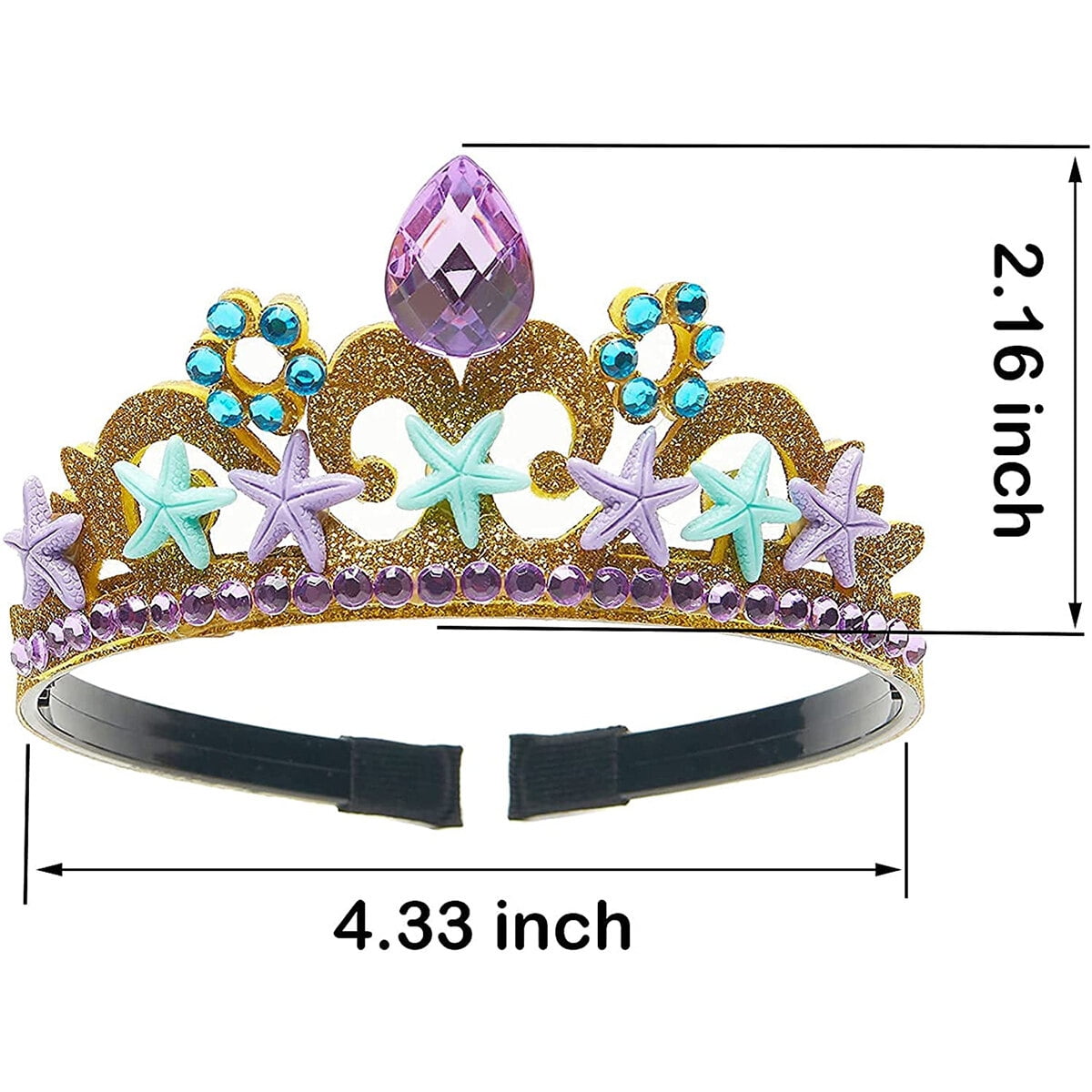 HAWEE Little Girls Mermaid Costume Princess Dress Halloween Outfits Cosplay Fancy Dress