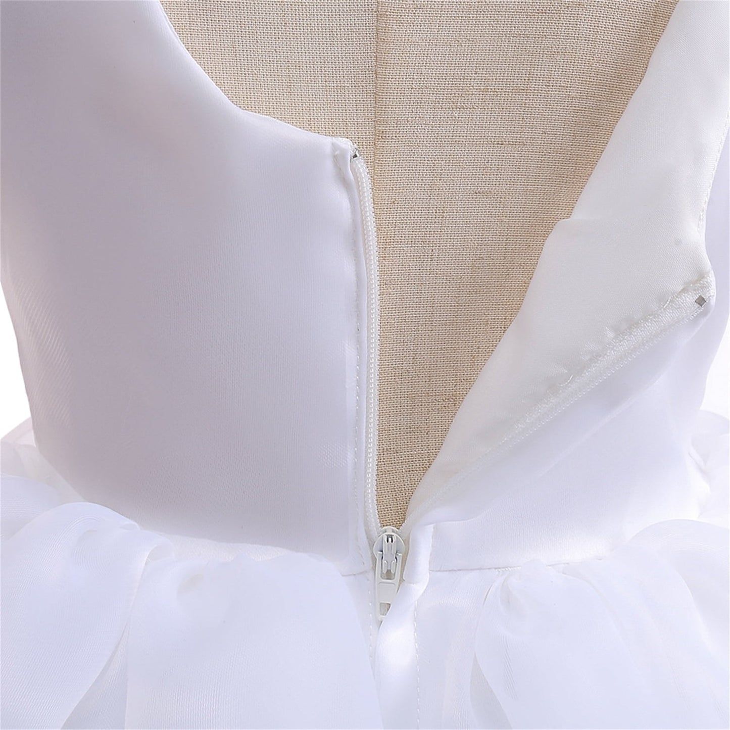 KAWELL Easter Dress for Girls Puff Sleeve Floral Dress Wedding Pageant Party Ball Gown Dresses