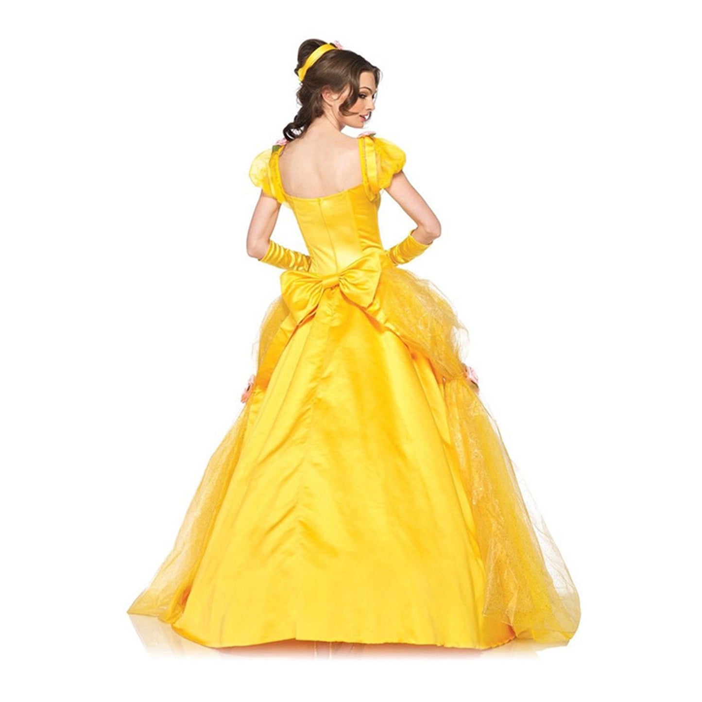 Phenas Belle Dress Beauty and Beast Costume for Women Belle Cosplay Princess Dress Up Clothes Halloween