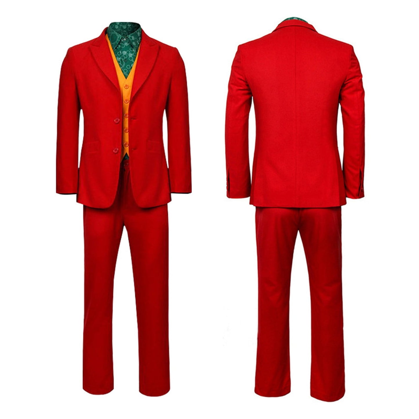 Phenas Mens Joker Arthur Costume Halloween Costume