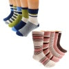 HuaAngel Boys Girls Socks 10 Pairs Long Socks Cotton Sports Socks 3-15Years