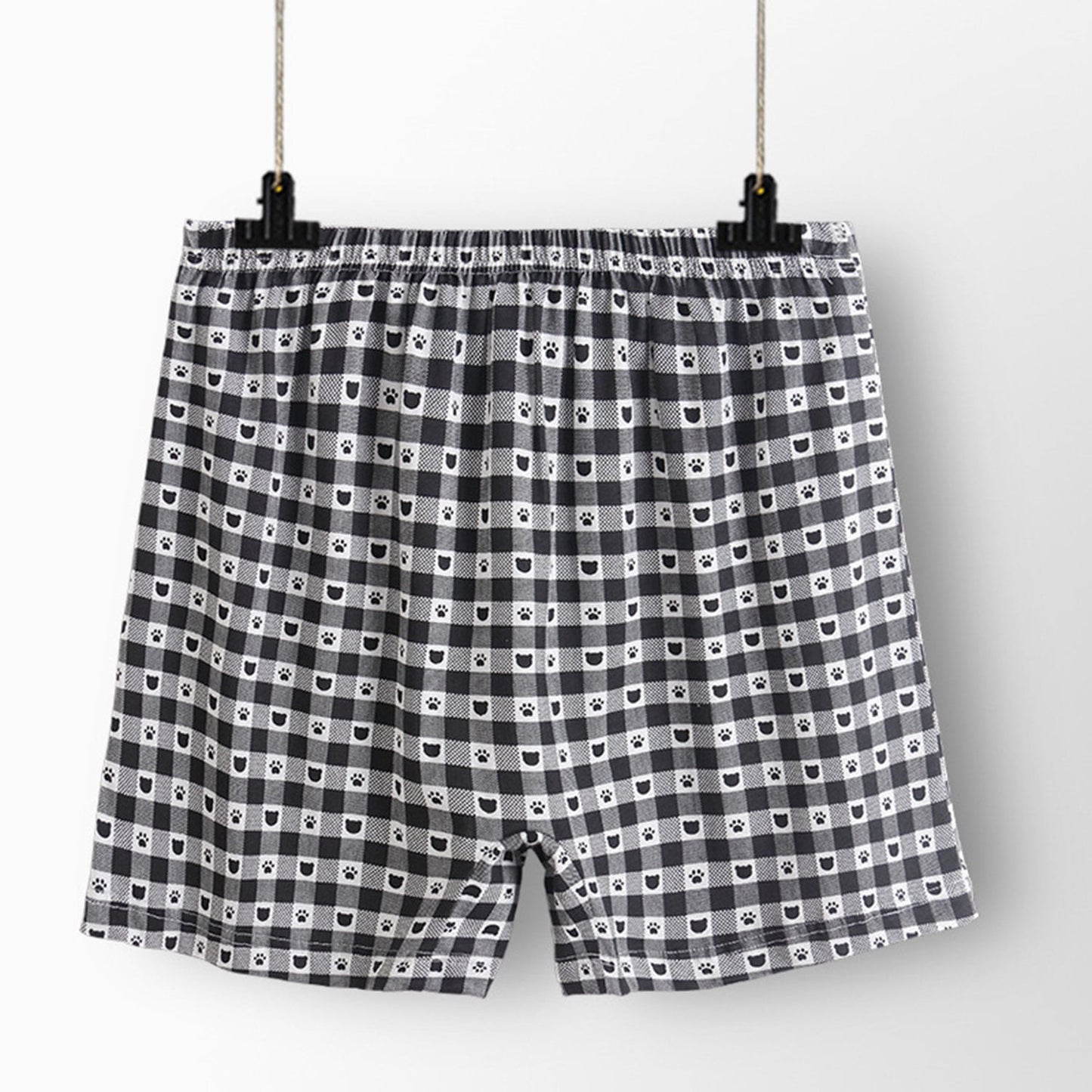 Phenas Men's Boxer Shorts, Comfortable Cotton Boxers, 100% Cotton Checks Multicolor Boxers For Men, Multi Pack