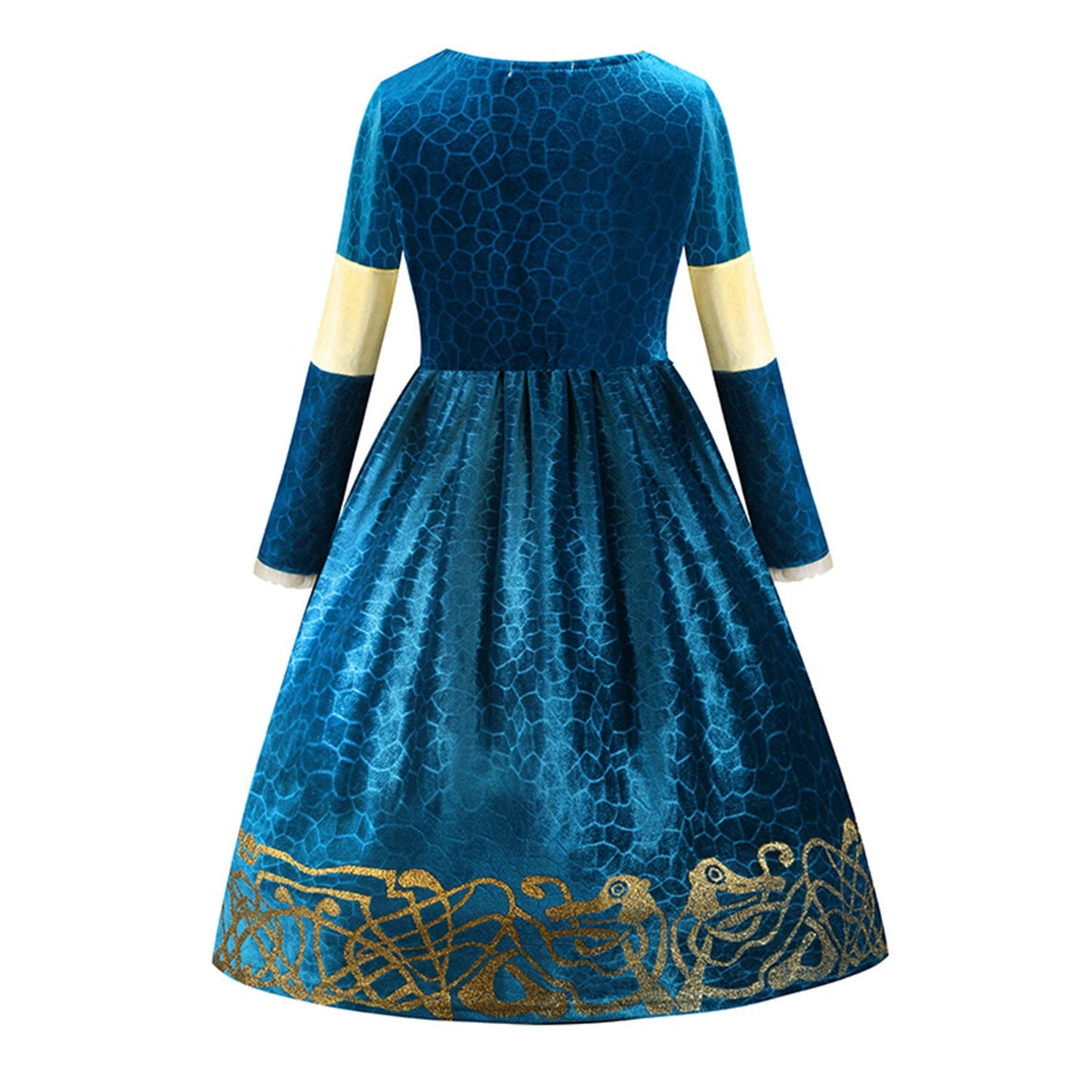 KAWELL Brave Princess Merida Costume Kids Dress Up Costume Birthday Carnival Party Classic Costume