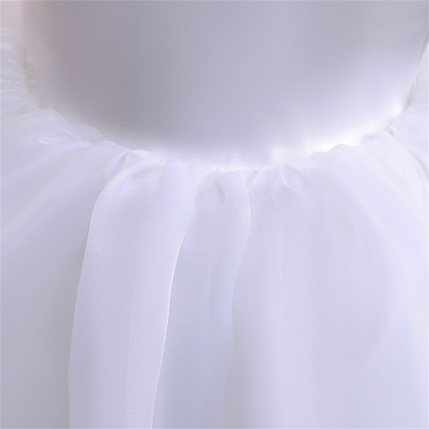 KAWELL Easter Dress for Girls Puff Sleeve Floral Dress Wedding Pageant Party Ball Gown Dresses