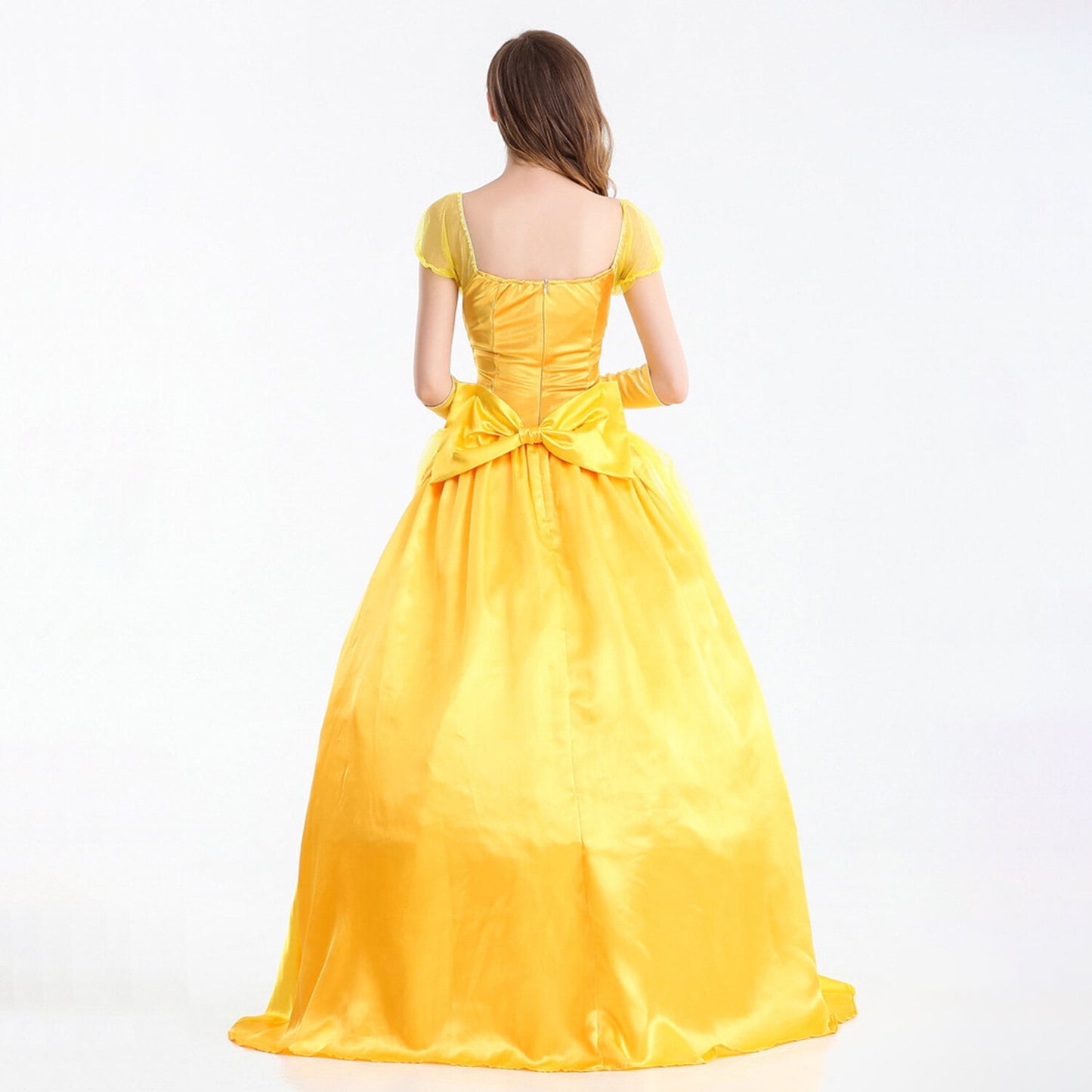 Phenas Belle Dress Beauty and Beast Costume for Women Belle Cosplay Princess Dress Up Clothes Halloween
