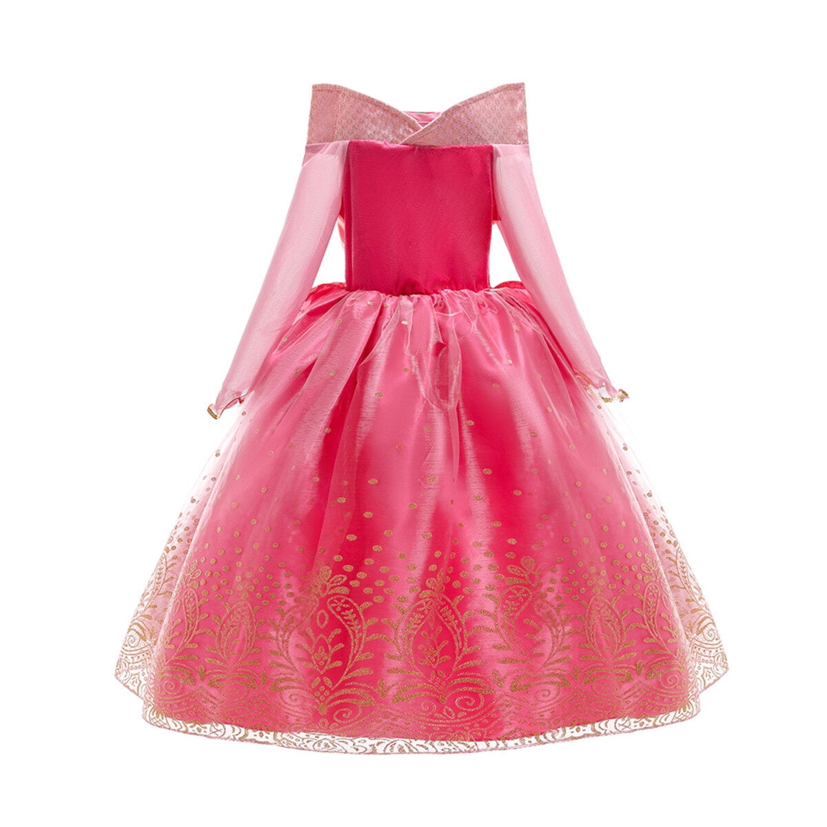 Phenas Aurora Princess Costumes Dress Christmas Halloween Birthday Role Play Cosplay Costume for Little Girls Dress Up