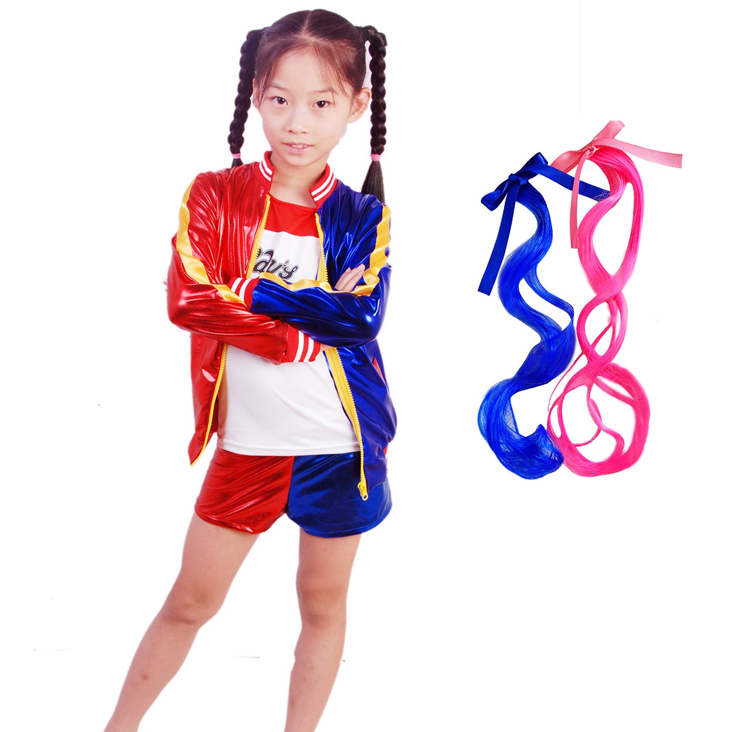 Phenas Girls Halloween Costumes Clown Harley Cosplay Costumes