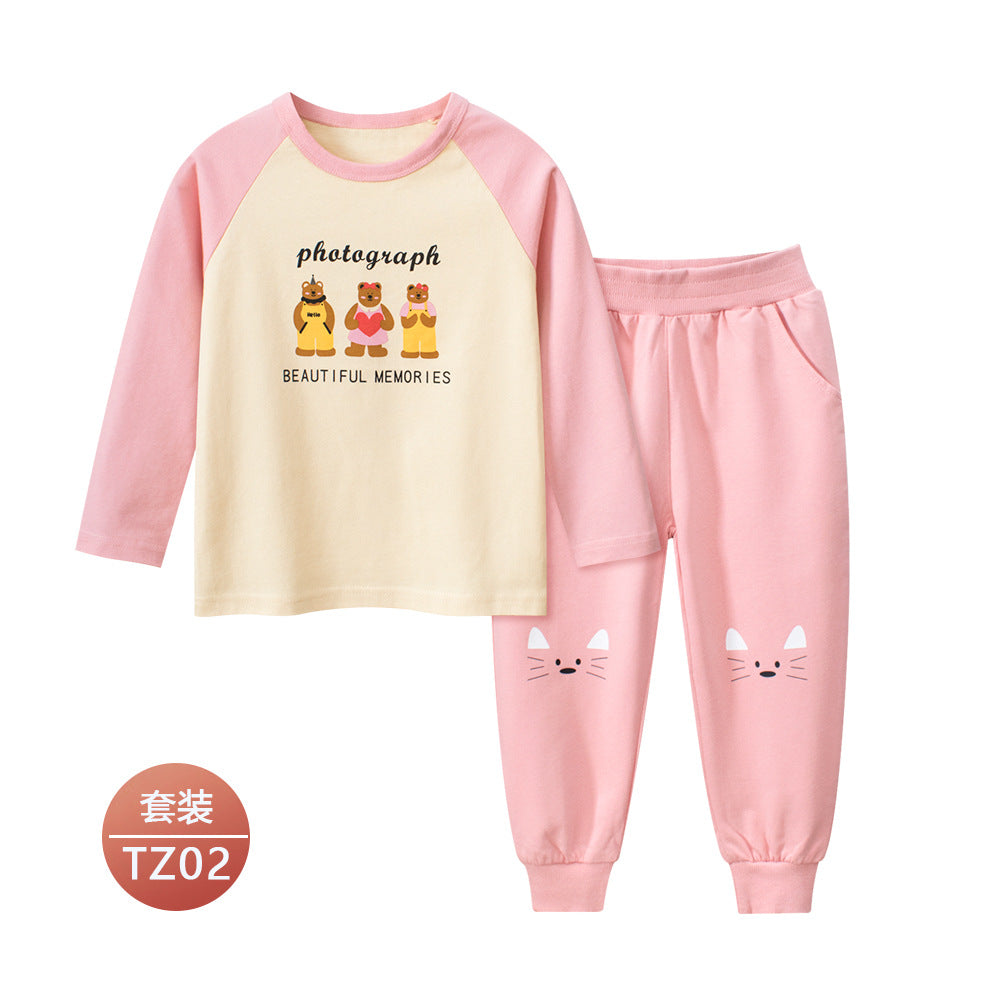 27home品牌童装秋季新品批发 女童韩版长袖T恤宝宝衣服一件代销