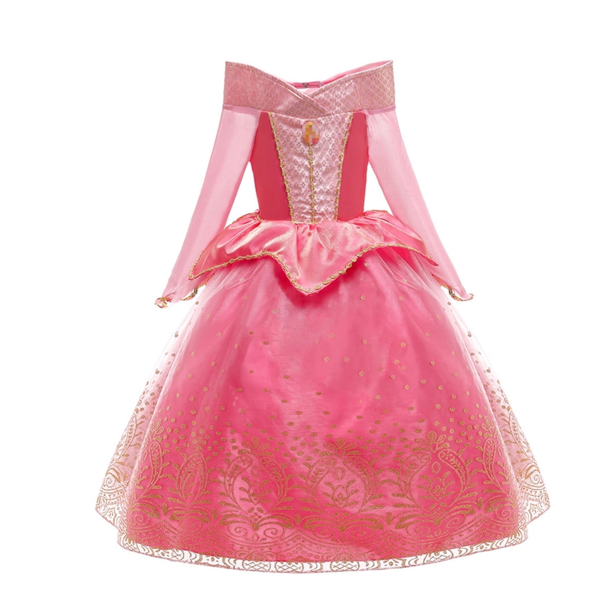 Phenas Aurora Princess Costumes Dress Christmas Halloween Birthday Role Play Cosplay Costume for Little Girls Dress Up
