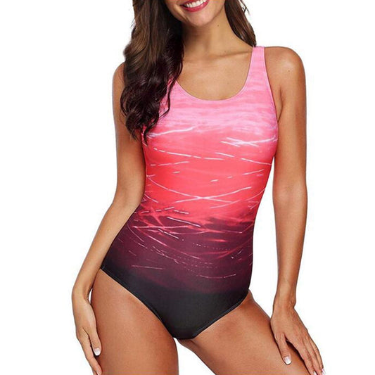 Women's One Piece Swimsuits Modest Bathing Suits Training Women Athletic Swimwear