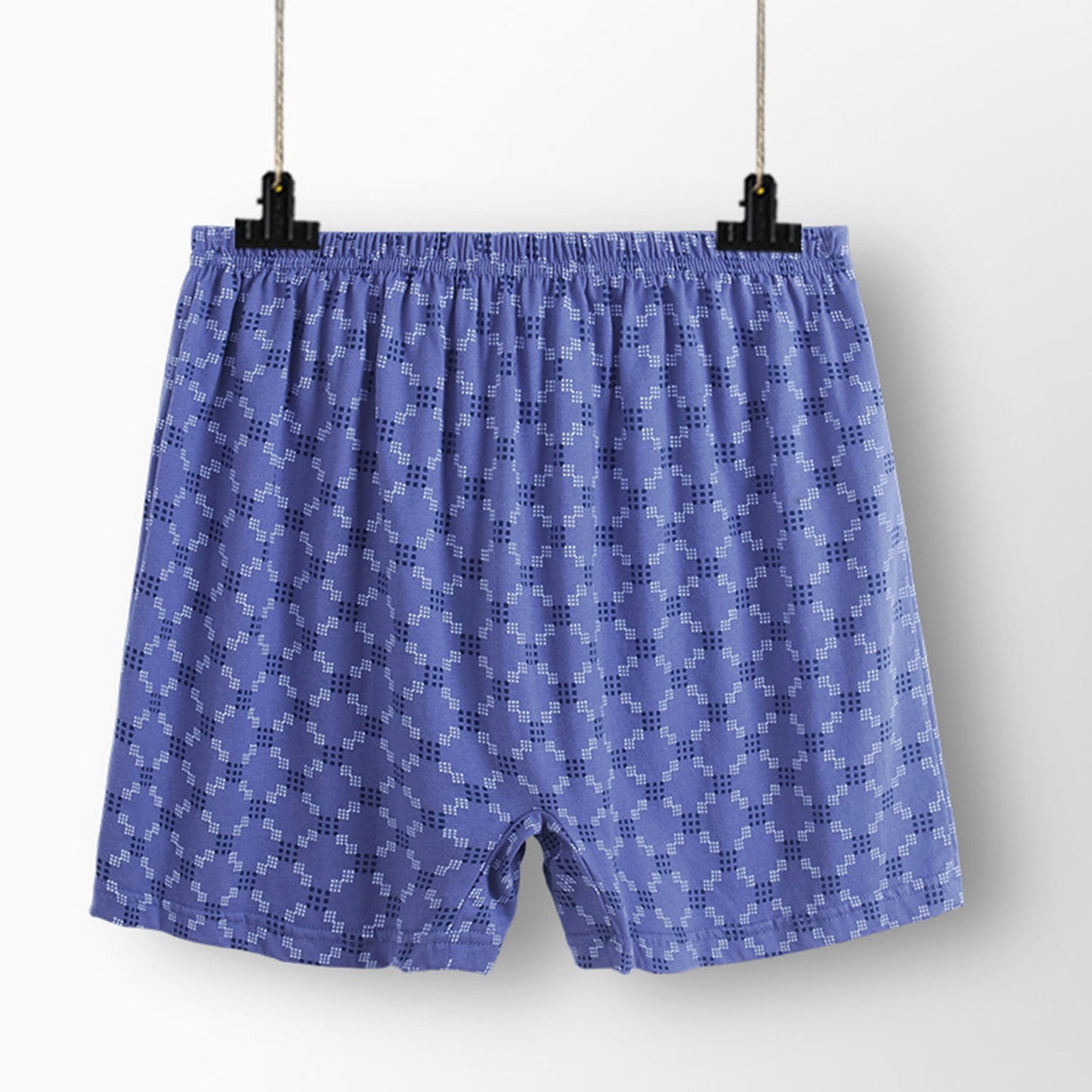 Phenas Men's Boxer Shorts, Comfortable Cotton Boxers, 100% Cotton Checks Multicolor Boxers For Men, Multi Pack