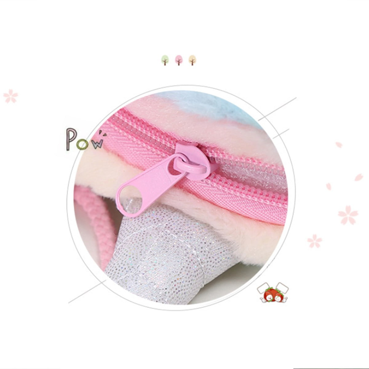 LOEL New Fashion Shoulder Bag Cute Unicorn Animals Messenger Bag Keys Coin Purse Cute Princess Mini Handbag