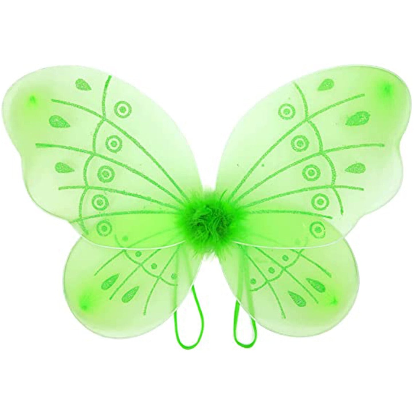 KAWELL Princess Green Costume for Girls Halloween Dress up Birthday Party Outfit