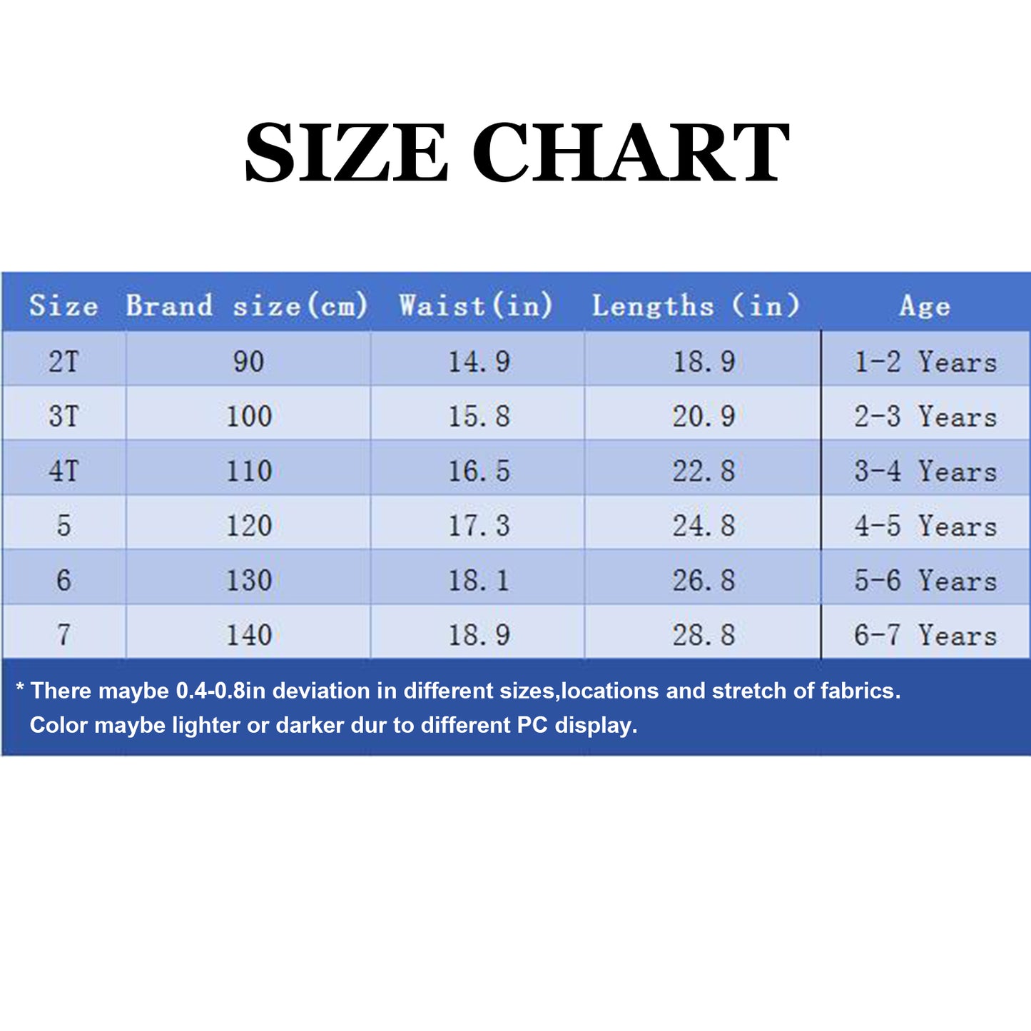 HuaAngel Boys Girls Pants Cotton Gauze Soft Breathable Beach Travel Trousers 3 Packs Size 2-7