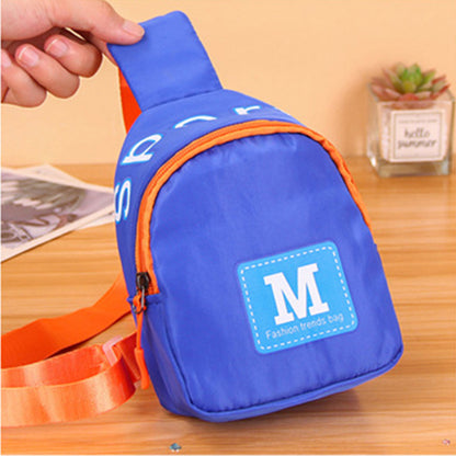 Small Sling Bag for Kids Cute Crossbody ShoulderBag Chest Bag Fanny Pack for Outdoor Travel Hiking withVibrant Colors