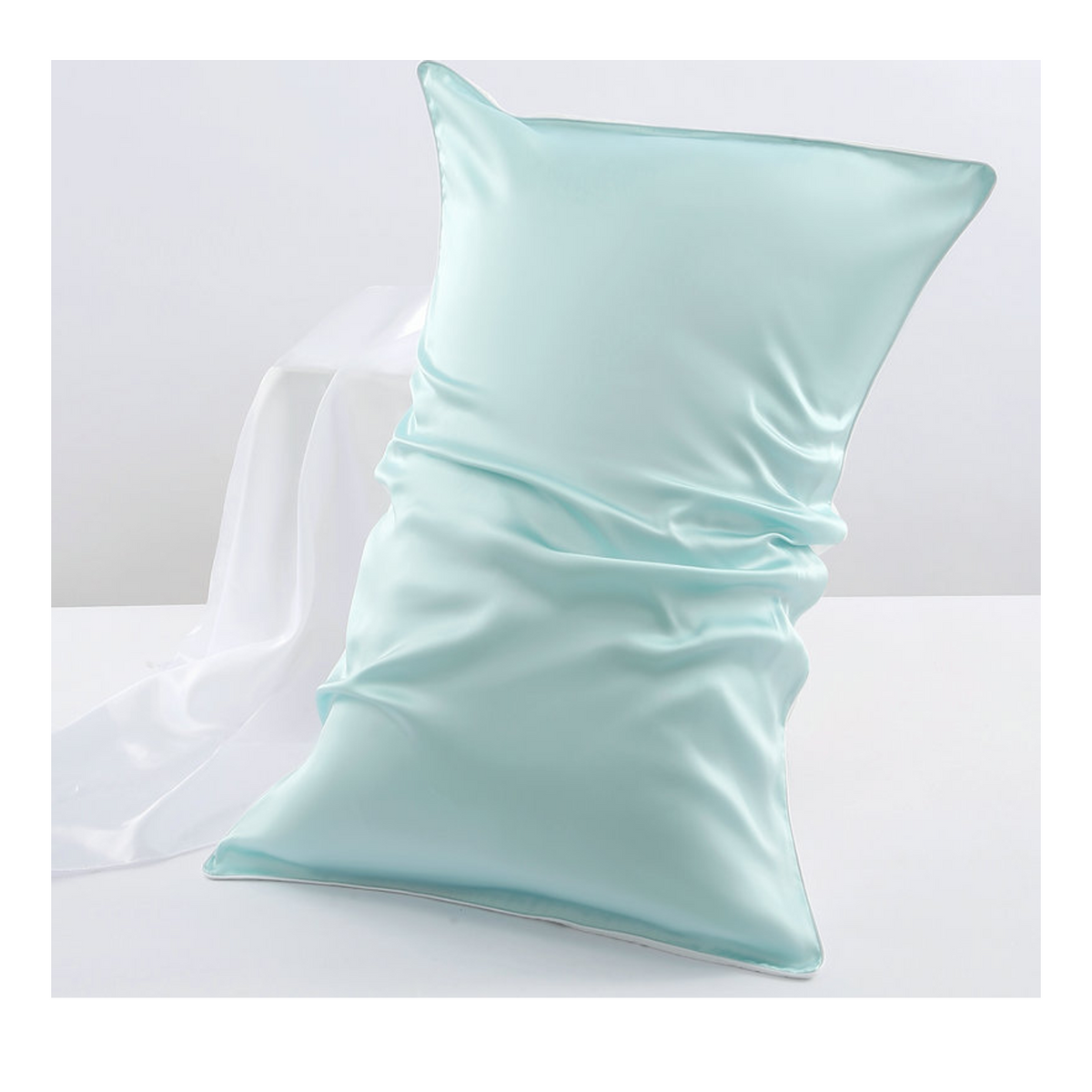 16 Momme 100% Mulberry Silk Pillowcase - 48 x 74 cm Silk Pillow Cover with Envelope Closure - main image