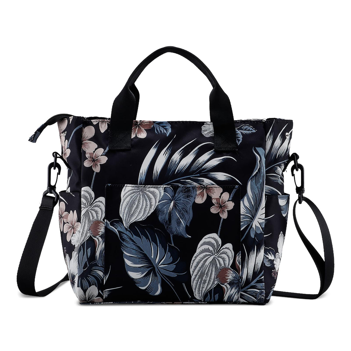 Women's Water-Resistant Shoulder Bag - Convertible Crossbody Purse with Multiple Pockets and Adjustable Strap