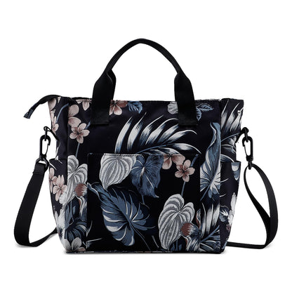 Women's Water-Resistant Shoulder Bag - Convertible Crossbody Purse with Multiple Pockets and Adjustable Strap