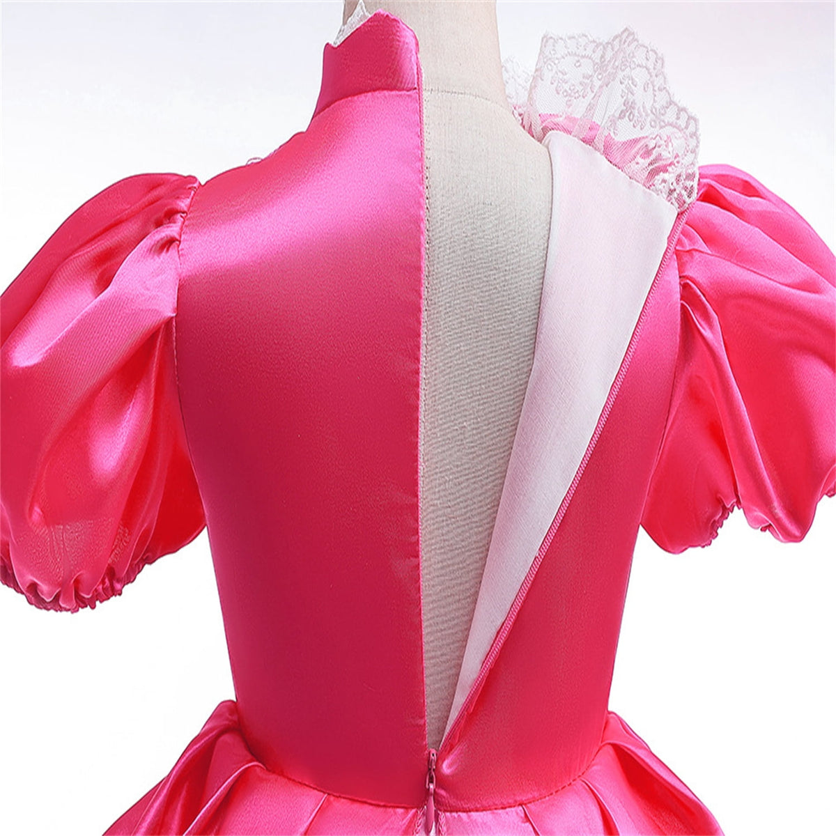 LOEL Girls Pink Princess Dresses Birthday Party Fancy Outfit Fairy Dress up