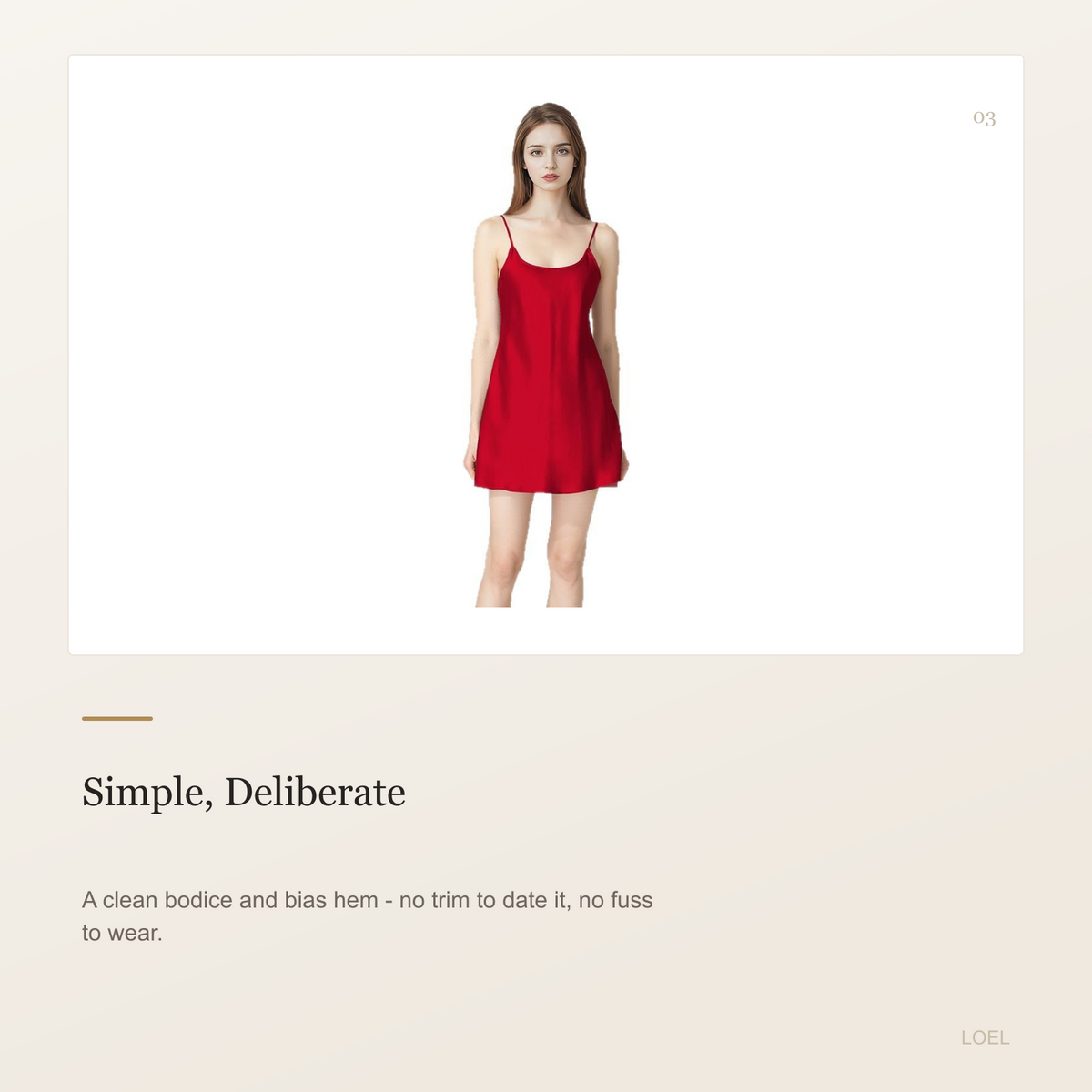 19 Momme 100% Mulberry Silk Slip Nightgown for Women - Satin-Finish Mini Slip - selling point 3