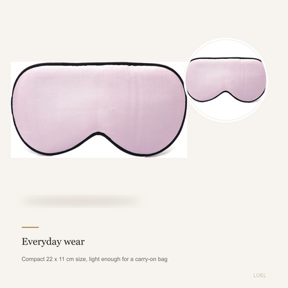 100% Mulberry Silk Sleep Mask for Women - Double-Sided Silk Eye Mask with Adjustable Band - detail 2