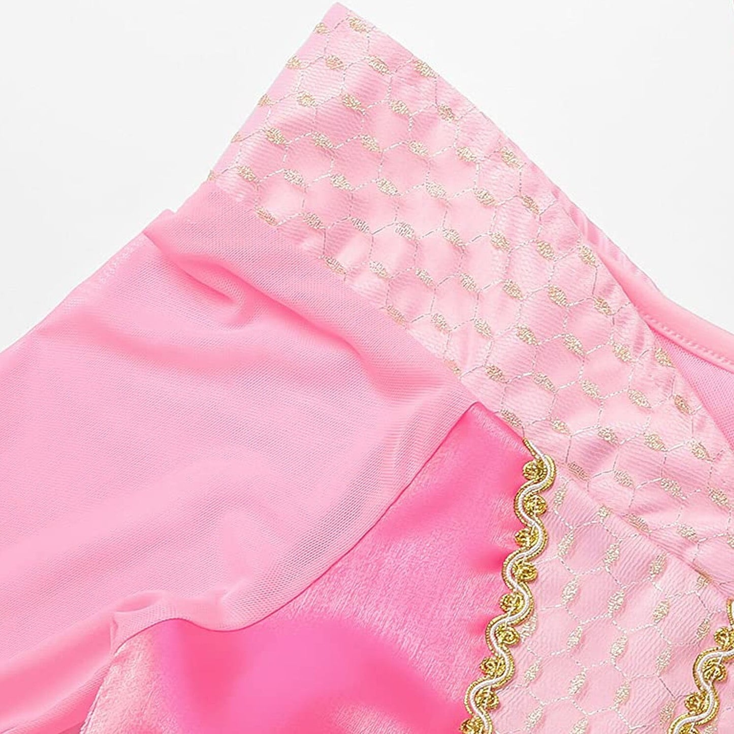 HAWEE Princess Dress up Birthday Party Fairy Pink Costume for Toddler/Little Girls