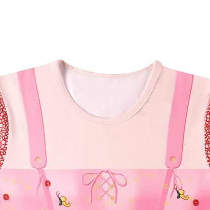 KAWELL Halloween Girls Witch Winifred Dress Up Carnival Party Sarah Mary Sanderson Sisters Witch Cosplay Costume