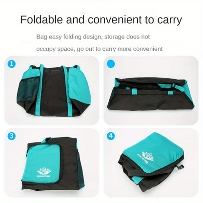 Large Capacity Portable Mountaineering Bag/ Fitness Bag - Foldable - Multifunctional Storage Bag - Outdoor Sports Mountaineering Trip