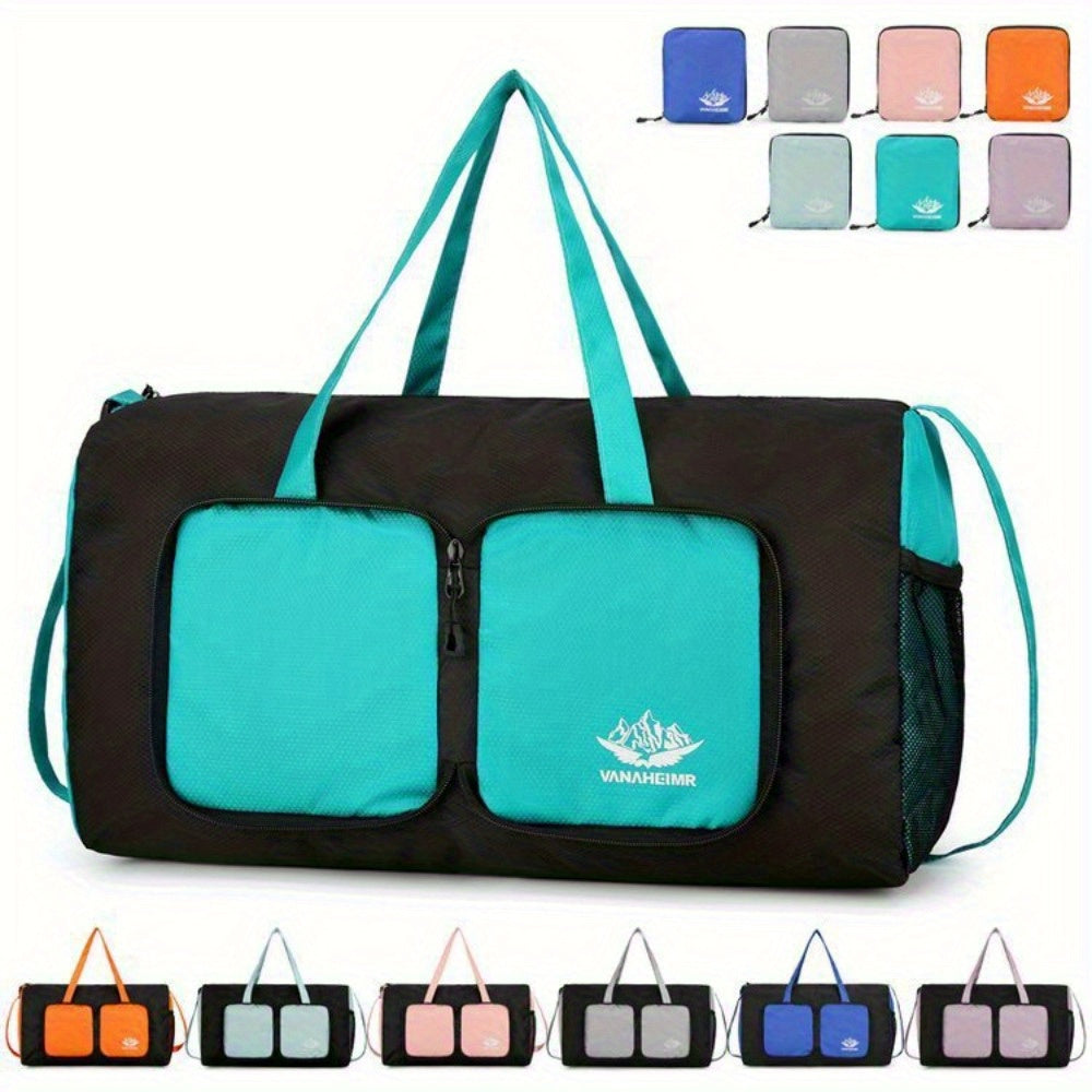 Large Capacity Portable Mountaineering Bag/ Fitness Bag - Foldable - Multifunctional Storage Bag - Outdoor Sports Mountaineering Trip
