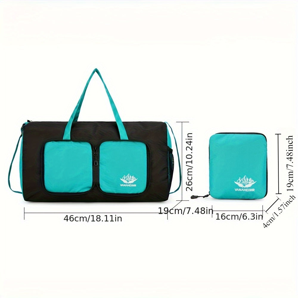 Large Capacity Portable Mountaineering Bag/ Fitness Bag - Foldable - Multifunctional Storage Bag - Outdoor Sports Mountaineering Trip