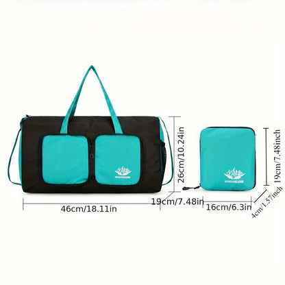 Large Capacity Portable Mountaineering Bag/ Fitness Bag - Foldable - Multifunctional Storage Bag - Outdoor Sports Mountaineering Trip
