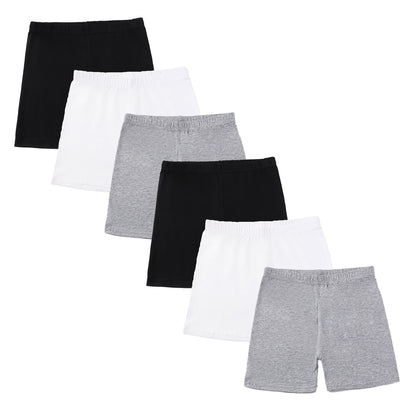 HuaAngel Girls Bike Shorts 7 Packs Breathable Stretch Athletic Shorts for Dance, Yoga, and Sports