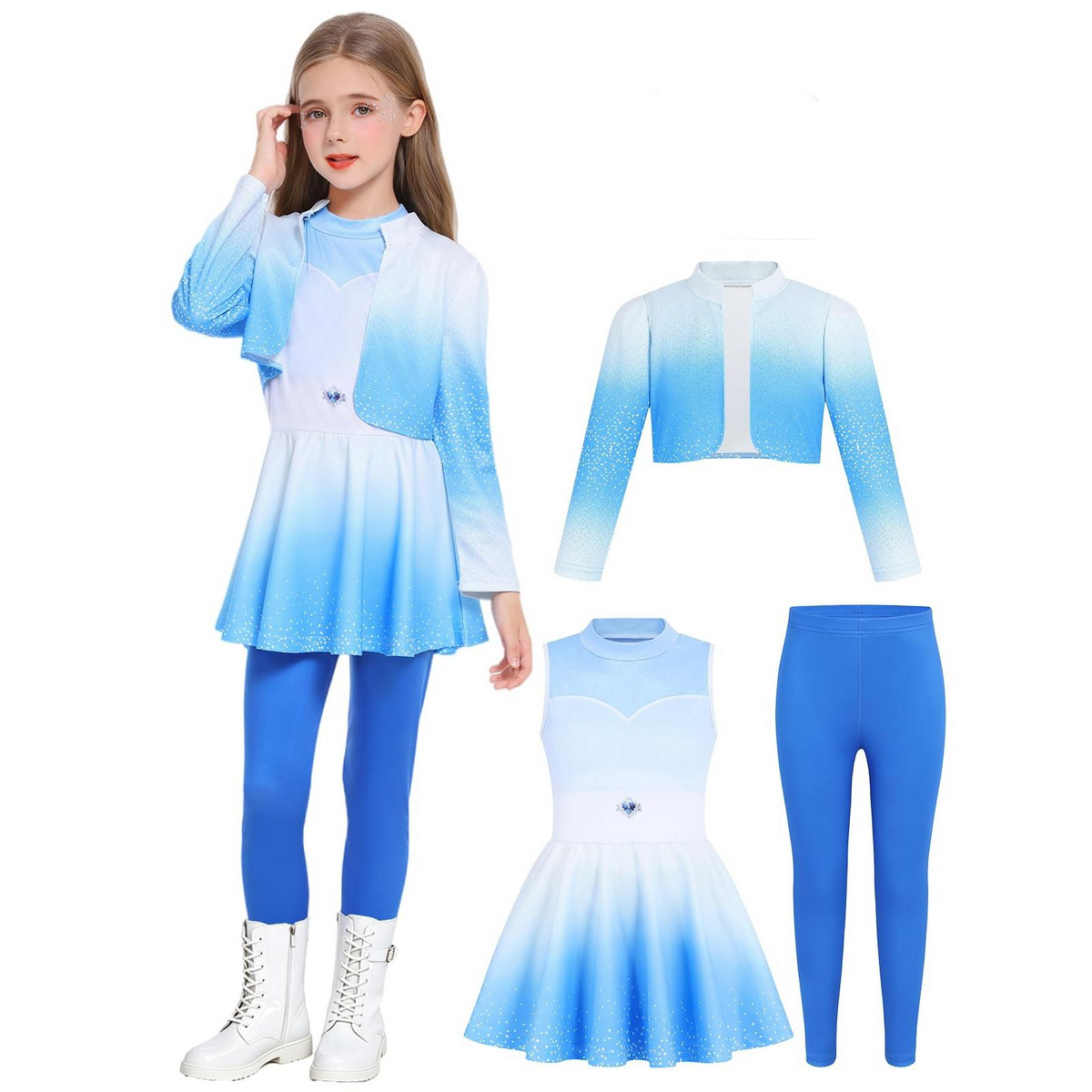 LOEL Kids Halloween Costume Blue — view 1