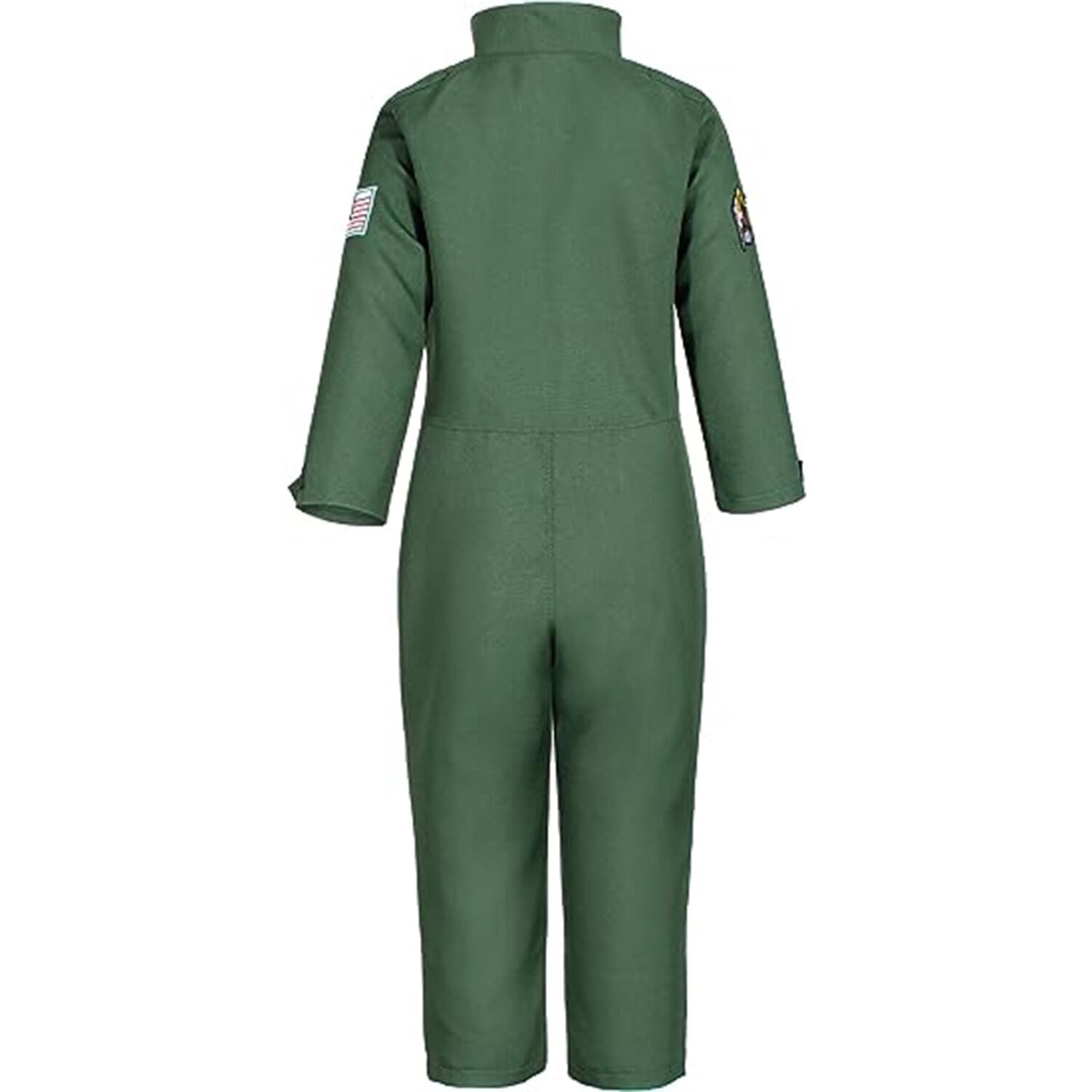 Phenas Kids Fighter Pilot Costume - Air Force Flight Suit Roleplay Dress Up with Aviator Accessories for Girls Boys