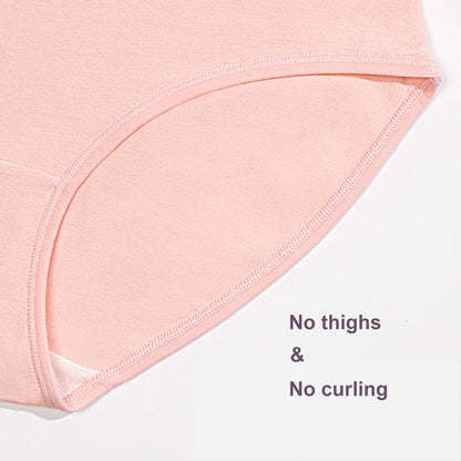HuaAngel Girls Underwear 6-10 Pack Cotton Soft Stretch Panties Everyday Briefs for School and Play Sizes M-XL