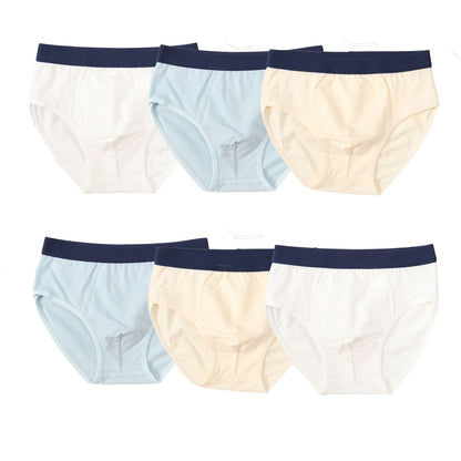 HuaAngel Boys Cotton Underwear 6 Pack Soft Breathable Kids Briefs with Stretch Waistband,3-8 Years
