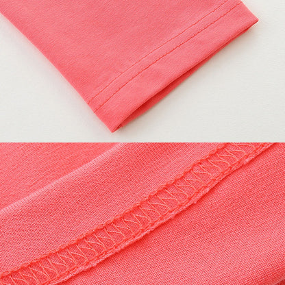 HuaAngel 5 Pack Girls Cotton Leggings with Elastic Waistband for School and Sports Sizes 4-12