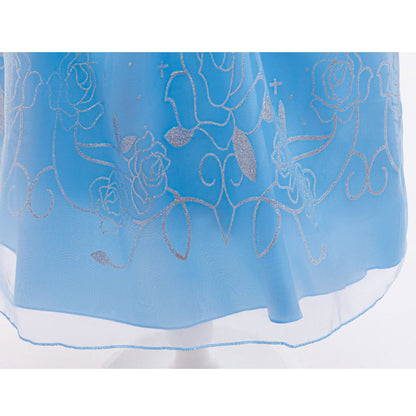 HAWEE Princess Fairy Dress Up Costume for Toddler and Little Girls - Blue Birthday Party Dress
