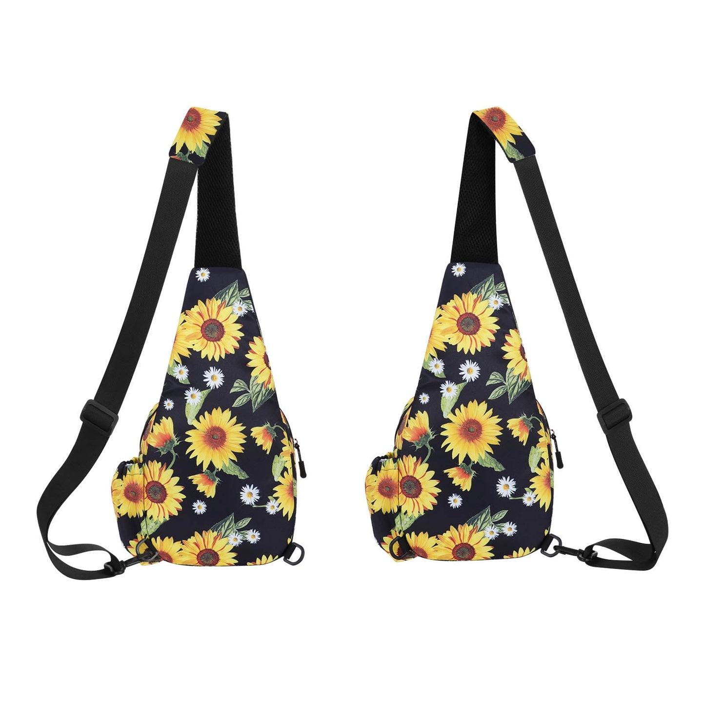 HAWEE Crossbody Sling Bags for Women, Small Sling Shoulder Backpack with Convertable Strap Fashionable Travel Chest Pack for Trip Sports Work