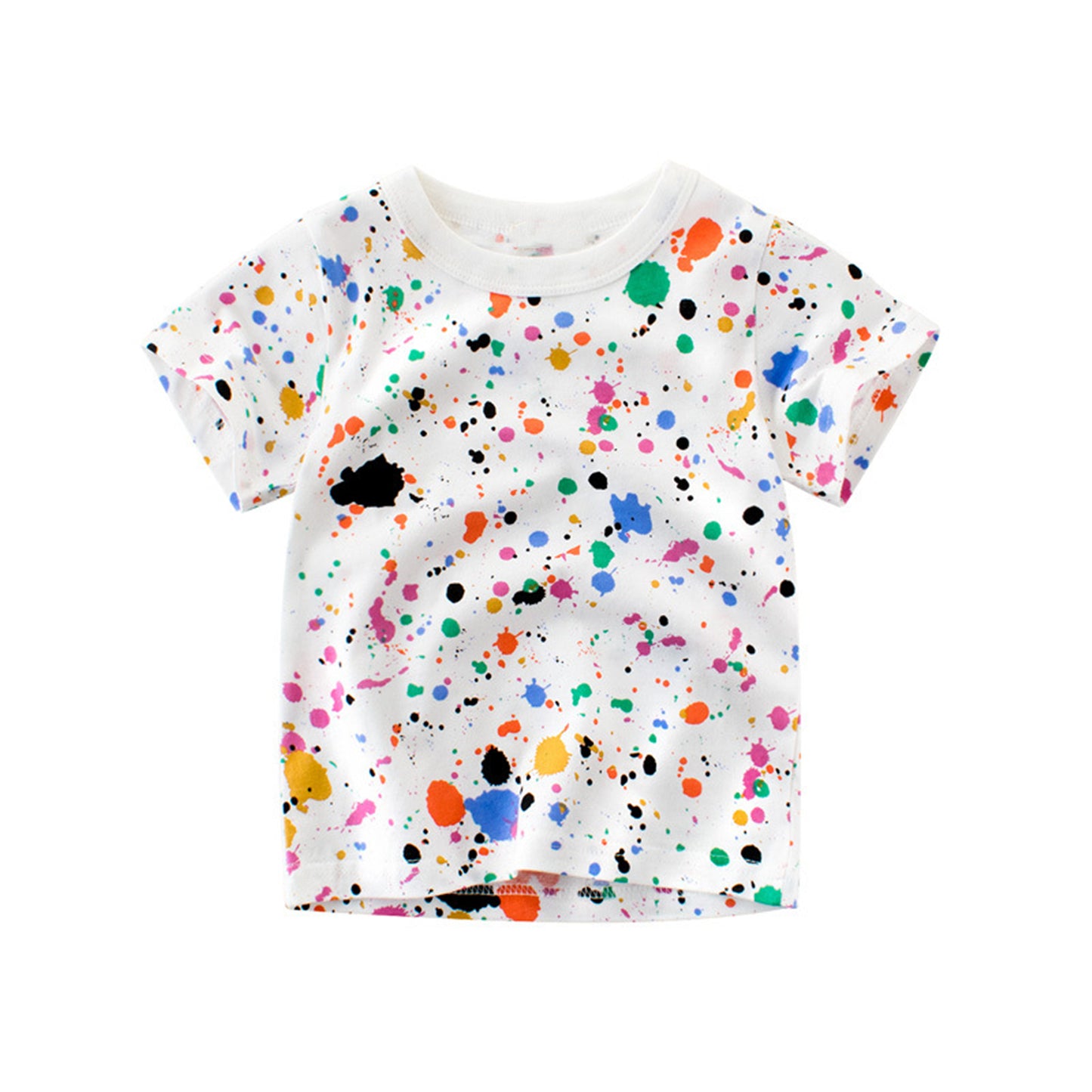 CHOYURME CHONYURM Toddler Boys Summer Cotton Short-Sleeve Graphic T-shirt,Pack of 3