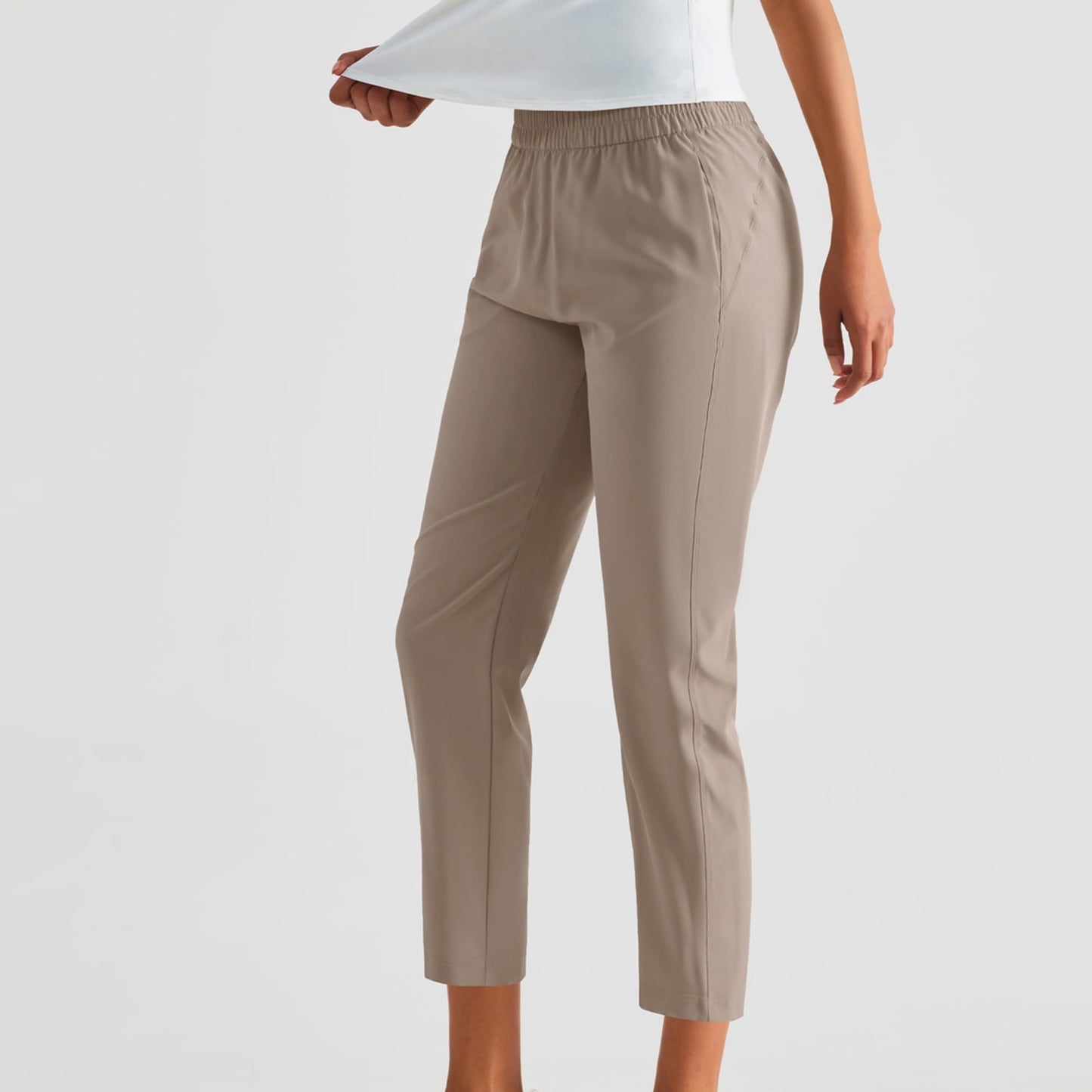 Phenas Women’s Golf Pants Quick Dry Hiking Pants Lightweight Work Ankle Dress Pants for Women Business Casual Travel
