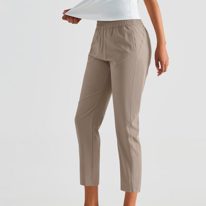 Phenas Women’s Golf Pants Quick Dry Hiking Pants Lightweight Work Ankle Dress Pants for Women Business Casual Travel