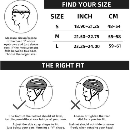 Kawell Unisex Multi-Sport Helmet, Adjustable Skateboard & Bike Helmet, Lightweight & Breathable