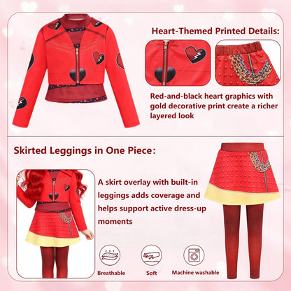 LOEL Kids Halloween Costume Red — view 4