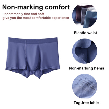 HuaAngel Mens Underwear Ultra Breathable Comfort Soft Boxer Briefs 6 Packs Sizes L-4XL