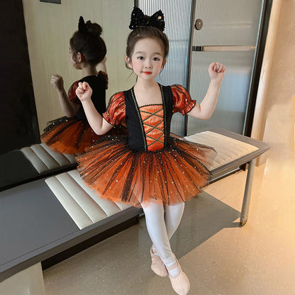Phenas Ballet Leotards Tutu Dress for Toddler Girls Ballerina Outfits Dance Costume Dancewear with Tulle Skirt