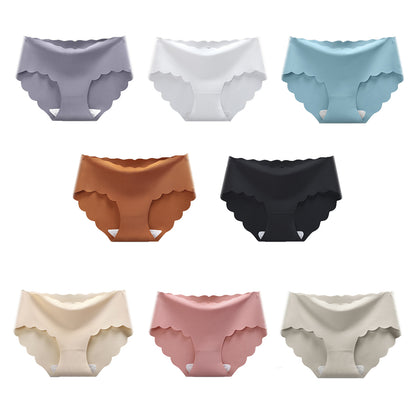 HuaAngel 8 Pack Girls Nylon Underwear with Cotton Gusset Seamless Breathable Panties for School and Sports Size M-XXL