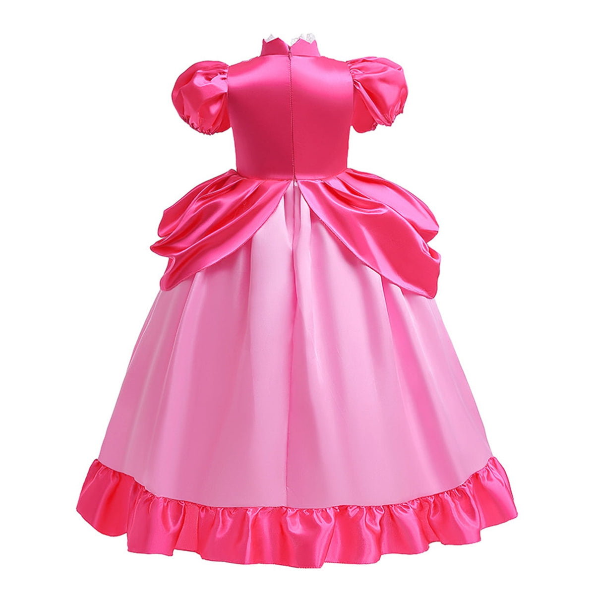 LOEL Girls Pink Princess Dresses Birthday Party Fancy Outfit Fairy Dress up